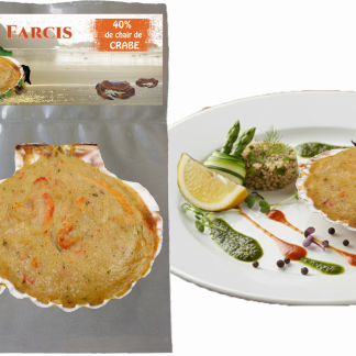 2 crabes farcis 40%