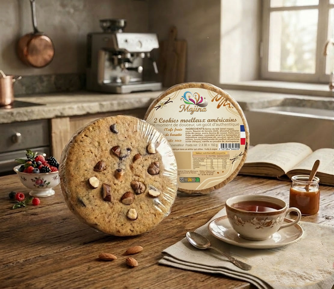 2 Cookies Moelleux Americains 1