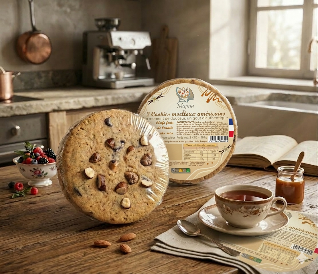 2 Cookies Moelleux Americains 1