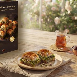 boîte 9 baklava à la pistache maj
