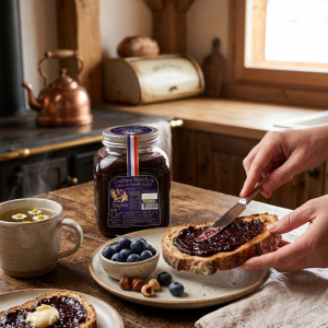 confiture de myrtilles maj