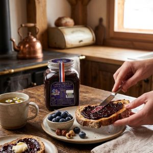 confiture de myrtilles maj